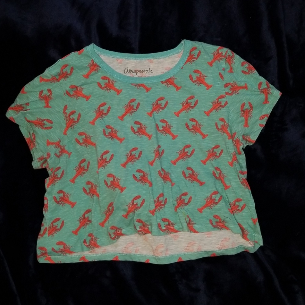 Lobster crop top xl